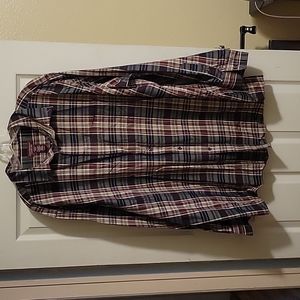 Mens XXL button down long sleeve shirt